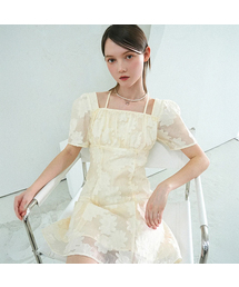 Flower Mini Onepiece CREAM
