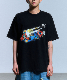 SCHISM INDUCING（スキズムインデューシング）の「TAU DUAL PISTOLS T SHIRT_BLACK（Tシャツ/カットソー）」