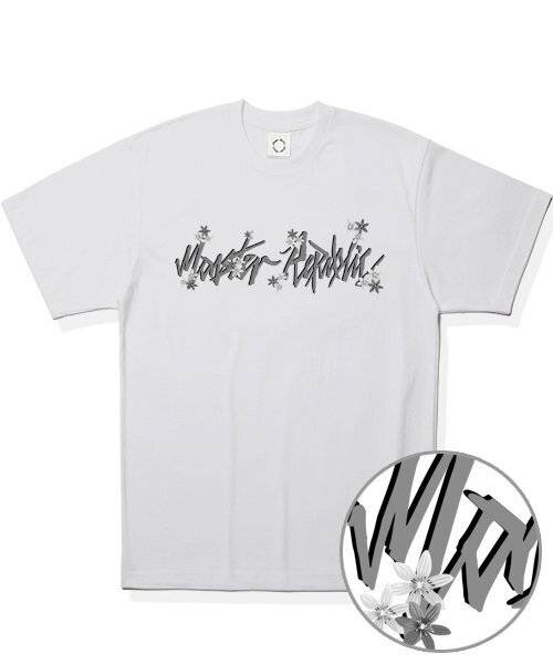 MONSTER REPUBLIC(モンスターリパブリック)の「ムーブメント ベーシックフラワー グレーTシャツ ホワイト(Tシャツ/カットソー・レディース・その他・LARGE/MEDIUM/SMALL/X-LARGE)」の3枚目の写真