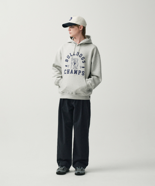 YALE(イェール)の「ラクロス チャンプス リバースウィーブ フードパーカー_ネイビー(パーカー・レディース・その他・SMALL/MEDIUM/LARGE/X-LARGE)」の5枚目の写真
