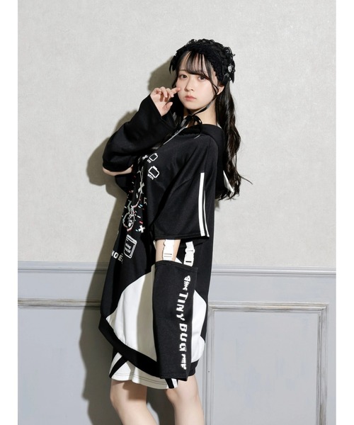 サイバーにゃんにゃんジャージパーカー（パーカー）｜NOEMIE（ノエミー