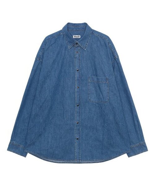 MODNINE(モディナイン)の「Wiseman - Shirt(シャツ/ブラウス・レディース・その他・LARGE/MEDIUM)」の1枚目の写真