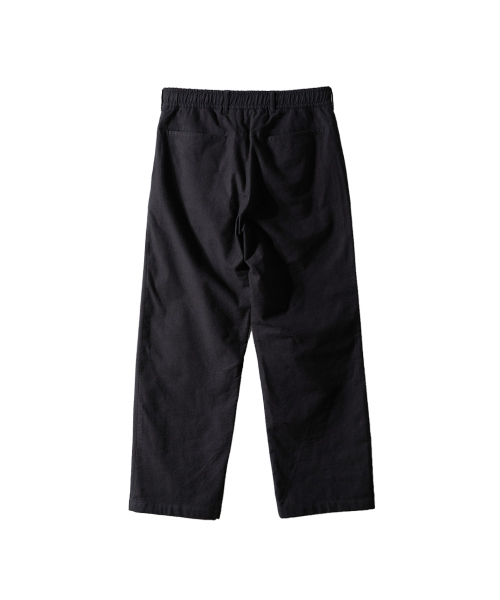 HORLISUN（ホーリーサン）の「Cove Brushed Loose Pants Black（その他パンツ・メンズ・その他・LARGE/SMALL/MEDIUM）」の3枚目の写真
