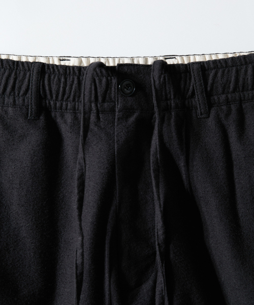 HORLISUN（ホーリーサン）の「Cove Brushed Loose Pants Black（その他パンツ・メンズ・その他・LARGE/SMALL/MEDIUM）」の4枚目の写真