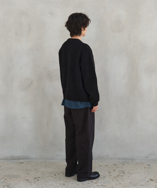 HORLISUN（ホーリーサン）の「Cove Brushed Loose Pants Black（その他パンツ・メンズ・その他・LARGE/SMALL/MEDIUM）」の9枚目の写真