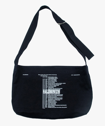 HALOMINIUM（ハロミニウムー）の「イージーコットンバッグ / ネイビー（メッセンジャーバッグ）」