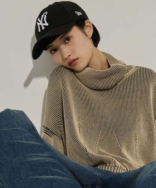 NEW ERA（ニューエラ）の「【BASICKS/ベーシックス】 Newera Yankees Cap BLACK/ニューエラヤンキースキャップ ブラック（キャップ・レディース・ブラック・FREE）」の4枚目の写真