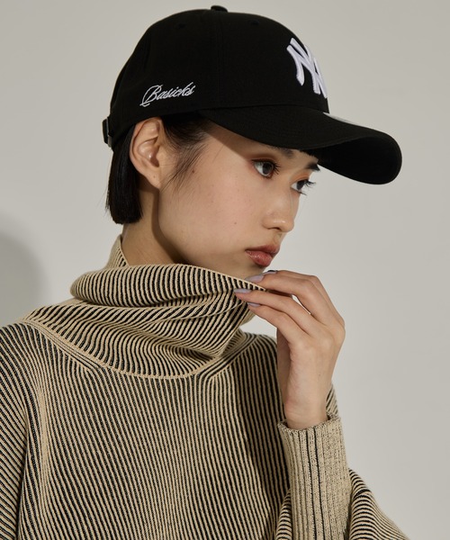 BASICKS/ベーシックス】 Newera Yankees Cap BLACK/ニューエラ