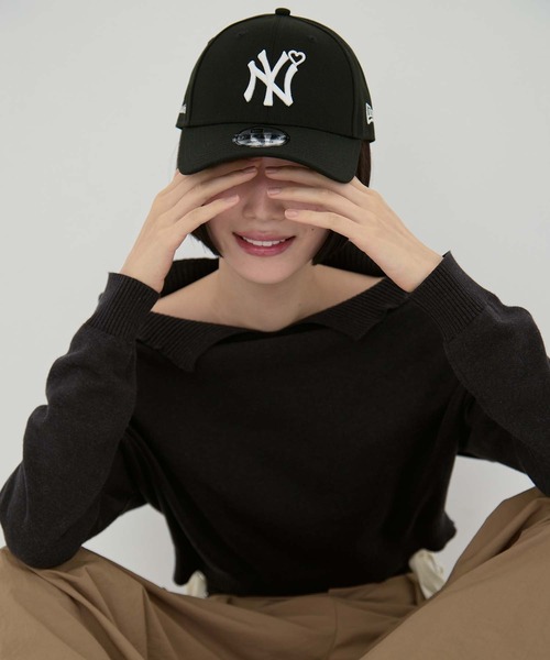 BASICKS/ベーシックス】 Newera Yankees Cap BLACK/ニューエラ