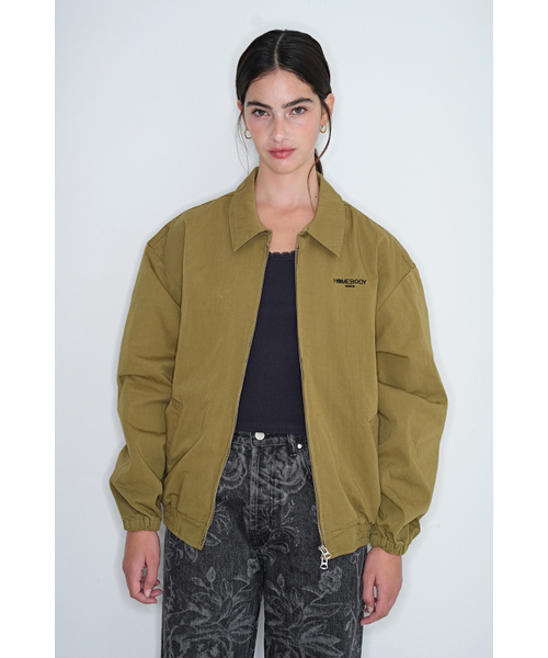 HOMEBODY THINGS(ホームバディ ティングズ)の「HOMEBODY BLOUSON JACKET (OLIVE)(ブルゾン・レディース・その他・FREE)」の7枚目の写真