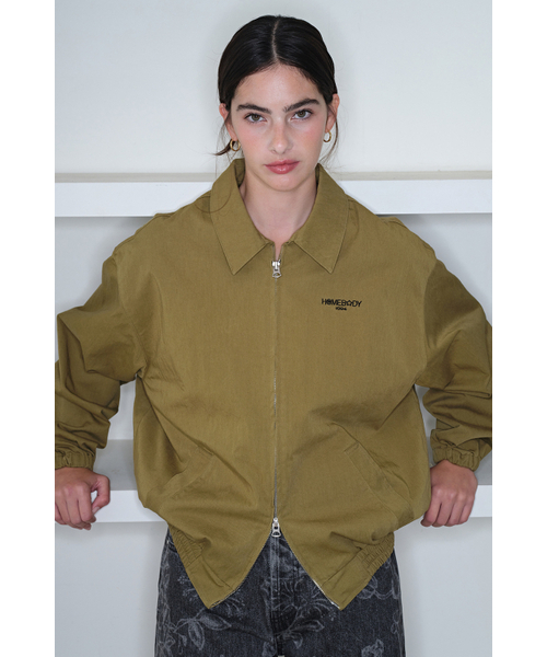 HOMEBODY THINGS(ホームバディ ティングズ)の「HOMEBODY BLOUSON JACKET (OLIVE)(ブルゾン・レディース・その他・FREE)」の2枚目の写真