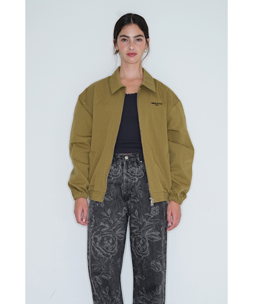 HOMEBODY THINGS(ホームバディ ティングズ)の「HOMEBODY BLOUSON JACKET (OLIVE)(ブルゾン・レディース・その他・FREE)」の3枚目の写真
