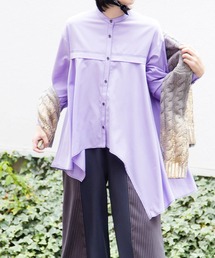 OSMOSIS | アシンメトリーフレアーブラウス(シャツ/ブラウス)