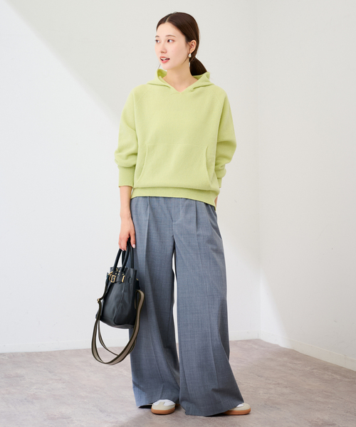 ≪追加≫圧縮ウールフードプルオーバー（ニット/セーター）｜FRAMeWORK