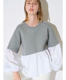 ELENDEEK | タフタペプラムカットソー(Tシャツ/カットソー)