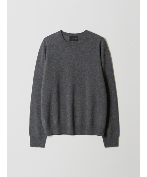 FARASHA кашемировый пуловер‑джемпер crew neck — charcoal