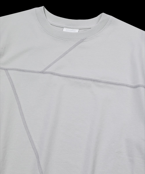 EPISODE UNTITLED(エピソードアンタイトルド)の「アウトティングステッチ半袖Tシャツライトグレー(Tシャツ/カットソー・レディース・その他・2/3)」の4枚目の写真