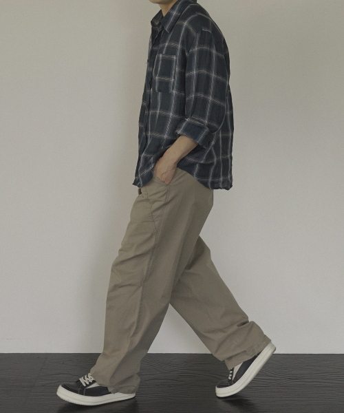 SIIIIDO(シド)の「DONOWITZ BLUE CHECK PURE LINEN SHIRT #1(シャツ/ブラウス・メンズ・その他・1/2/4/3)」の5枚目の写真