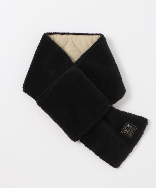 ITEMS URBANRESEARCH（アイテムズ アーバンリサーチ）の「TAION　Reversible Down Scarf（マフラー・メンズ・ブルー系その他/ベージュ系その他/オリーブ/ブラック/カモフラージュ・-）」の16枚目の写真