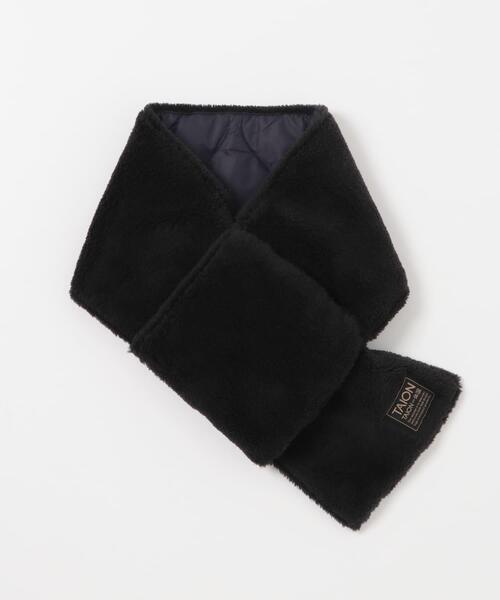 ITEMS URBANRESEARCH（アイテムズ アーバンリサーチ）の「TAION　Reversible Down Scarf（マフラー・メンズ・ブルー系その他/ベージュ系その他/オリーブ/ブラック/カモフラージュ・-）」の22枚目の写真