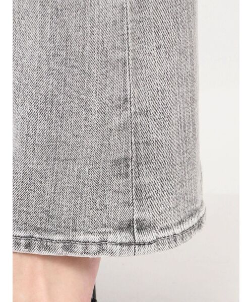 GYDA（ジェイダ）の「ハイウエストBASICフレアデニムパンツ（デニムパンツ・レディース・グレー/インディゴブルー/ライトブルー・X-SMALL/SMALL/MEDIUM）」の4枚目の写真