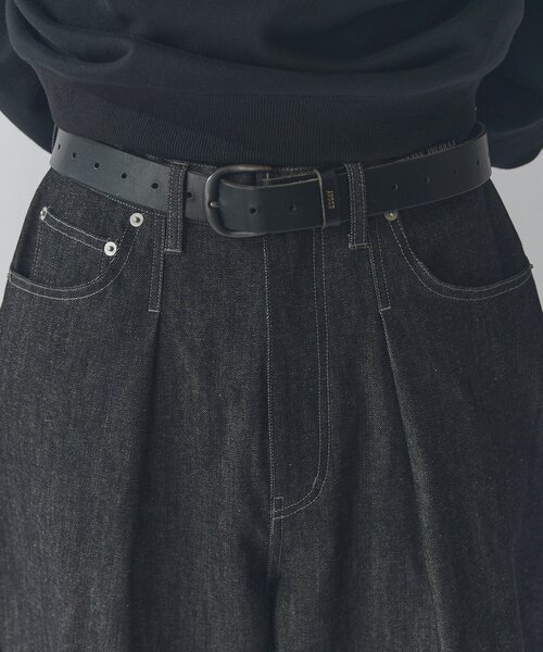 Lui's（ルイス）の「リジットタックバルーンデニムパンツ（デニムパンツ・メンズ・インディゴブルー/ブラック・30/32/34）」の17枚目の写真