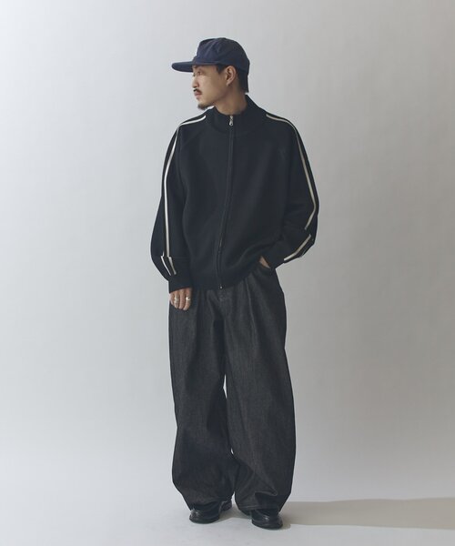 Lui's（ルイス）の「リジットタックバルーンデニムパンツ（デニムパンツ・メンズ・インディゴブルー/ブラック・30/32/34）」の19枚目の写真