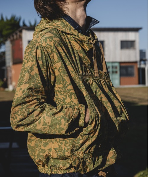 BEAMS PLUS(ビームスプラス)の「MIL Smock Camo Print Garment Dye(ブルゾン・メンズ・イエロー/ブラウン・X-LARGE/LARGE/MEDIUM/SMALL)」の1枚目の写真