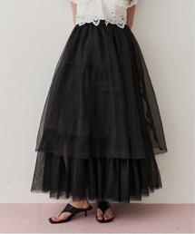 LA BELLE ETUDE | Bella （ボリュームチュールスカート）(スカート)