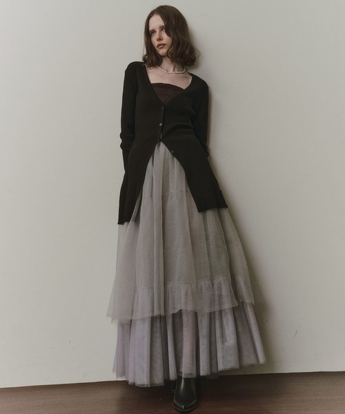 LA BELLE ETUDE(ラベルエチュード)の「Bella (ボリュームチュールスカート)(スカート・レディース・ブラック/イエロー/ライトグレー・0/1)」の19枚目の写真