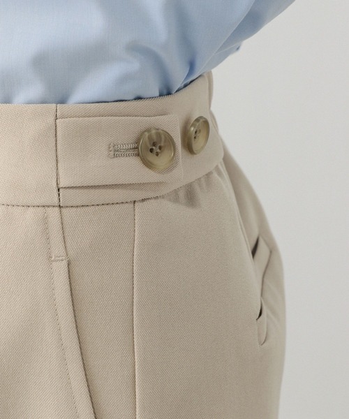 GLOBAL WORK(グローバルワーク)の「お手入れラクラクセットアップ/ストレートパンツ/611219(その他パンツ・レディース・ネイビー/ブラウン/チャコールグレー/ライトベージュ・LARGE/MEDIUM/SMALL)」の10枚目の写真