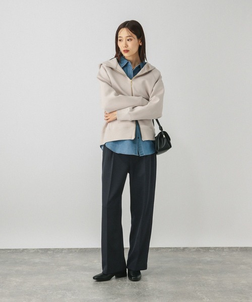 お手入れラクラクセットアップ/ストレートパンツ/611219（その他パンツ