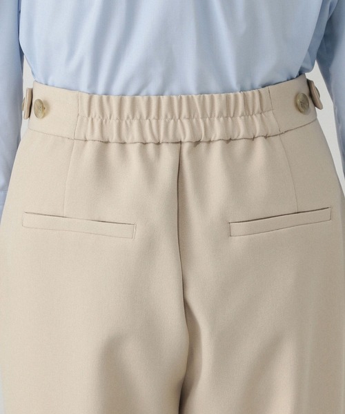 GLOBAL WORK(グローバルワーク)の「お手入れラクラクセットアップ/ストレートパンツ/611219(その他パンツ・レディース・ネイビー/ブラウン/チャコールグレー/ライトベージュ・LARGE/MEDIUM/SMALL)」の7枚目の写真