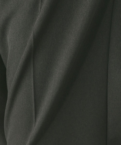 GLOBAL WORK(グローバルワーク)の「お手入れラクラクセットアップ/ストレートパンツ/611219(その他パンツ・レディース・ネイビー/ブラウン/チャコールグレー/ライトベージュ・LARGE/MEDIUM/SMALL)」の12枚目の写真