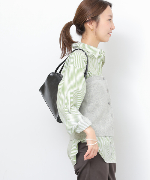 JOURNAL STANDARD relume(ジャーナルスタンダード レリューム)の「ONE DAYロゴストライプシャツ(シャツ/ブラウス・レディース・ピンク/グリーン/サックスブルー/ベージュ・FREE)」の16枚目の写真