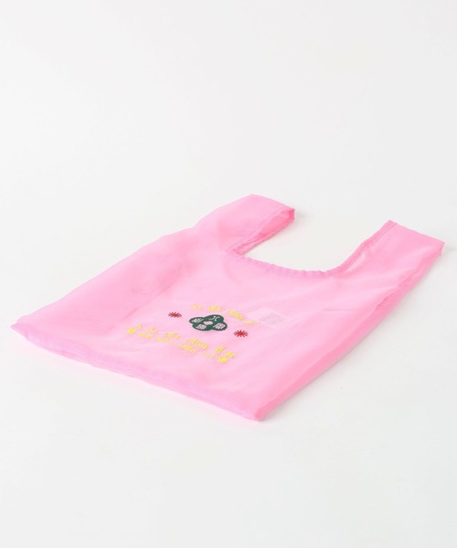 niko and...（ニコアンド）の「【バー・ハオ・ティアン・ミー】コラボ　オーガンジーバッグ（エコバッグ/サブバッグ・レディース・イエロー/ピンク・0）」の11枚目の写真