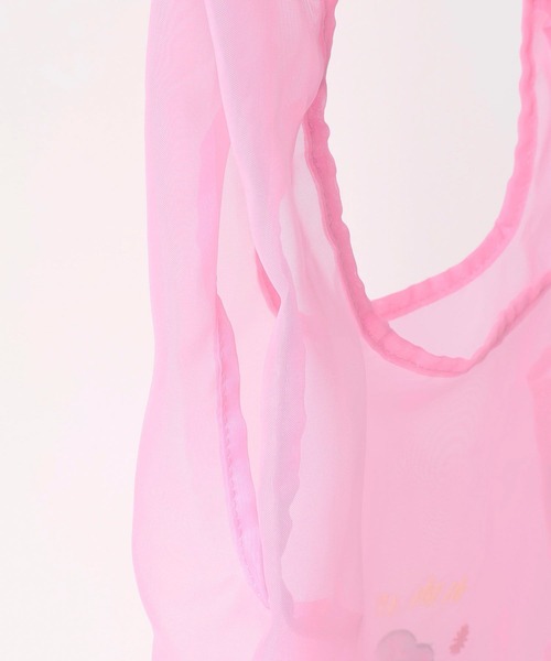 niko and...（ニコアンド）の「【バー・ハオ・ティアン・ミー】コラボ　オーガンジーバッグ（エコバッグ/サブバッグ・レディース・イエロー/ピンク・0）」の13枚目の写真