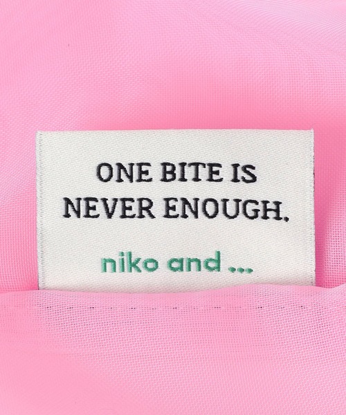 niko and...（ニコアンド）の「【バー・ハオ・ティアン・ミー】コラボ　オーガンジーバッグ（エコバッグ/サブバッグ・レディース・イエロー/ピンク・0）」の22枚目の写真