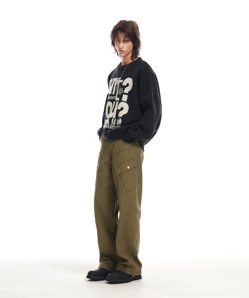 ADDOFF(アドオフ)の「LETTERING KNIT SWEATER BLACK(ニット/セーター・レディース・その他・LARGE/MEDIUM/SMALL)」の7枚目の写真