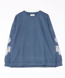 【ATELANE】袖フラワー刺繍P/O