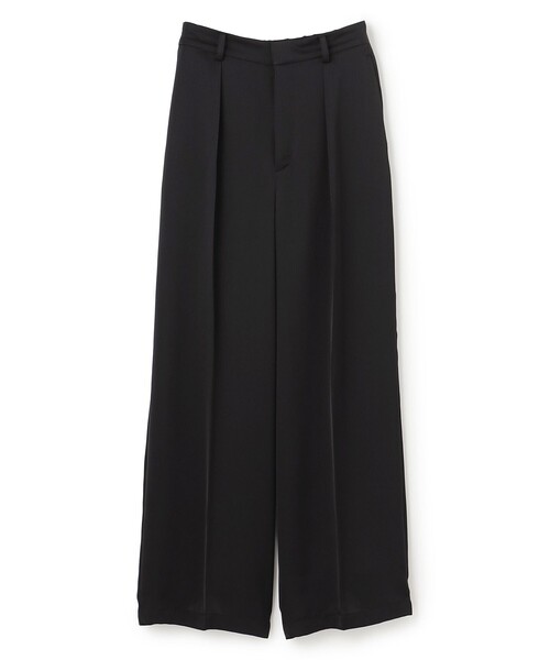 uncrave(アンクレイヴ)の「ライトダブルサテン ワイドパンツ(その他パンツ・レディース・ブラック系/ホワイト系/ダークブラウン系/ベージュ系/ライトグレー系・2/1/0)」の13枚目の写真