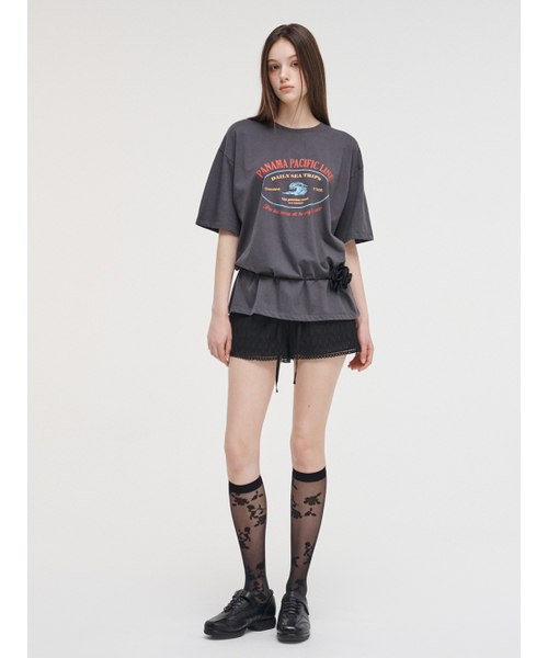 ETMON(エトモン)の「Lace Banding Short Pants Black(その他パンツ・レディース・その他・FREE)」の2枚目の写真