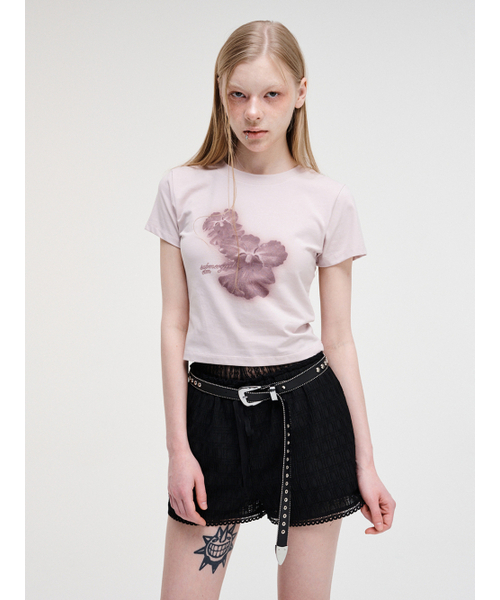 ETMON(エトモン)の「Lace Banding Short Pants Black(その他パンツ・レディース・その他・FREE)」の3枚目の写真