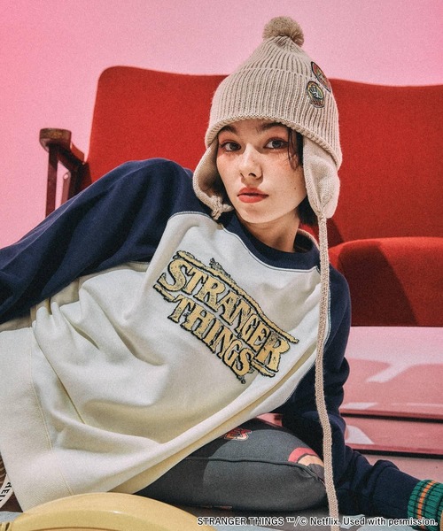 ストレンジャーシングス ニット帽 STRANGER THINGS】コラボアソートニットワッチ（ニットキャップ