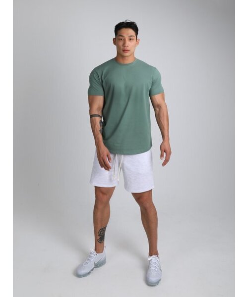 RVD(アールブイディー)の「無地クーリングピママッスルフィット半袖Tシャツ(ライトグリーン)(Tシャツ/カットソー・メンズ・その他・L/2XL)」の5枚目の写真