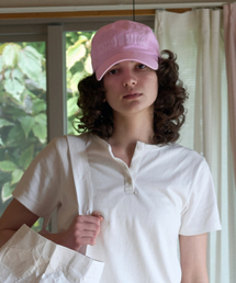 POSZER（ポーザー）の「ヴィンテージウォッシングコットンボールキャップ（ピンク）（キャップ）」