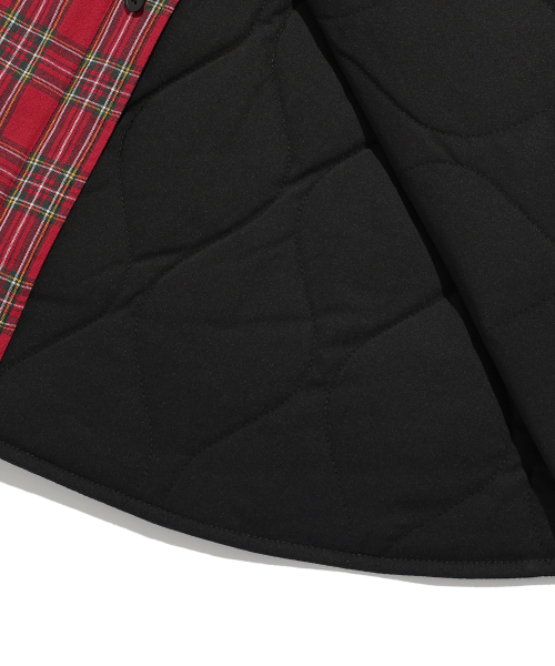 NICE GHOST CLUB(ナイスゴーストクラブ)の「FFATS CHECK SHIRTS JACKET_BLACK(NG2EFUJ202A)(その他アウター・レディース・ブラック・S/M/L)」の7枚目の写真