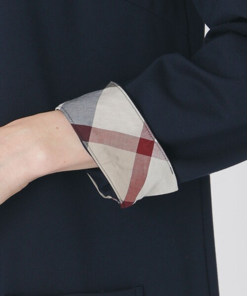 BLUE LABEL CRESTBRIDGE(ブルーレーベルクレストブリッジ)の「【限定カラーあり】アモーレポンチワンピース(ワンピース・レディース・ダークネイビー/ブラック・38/40/36)」の10枚目の写真