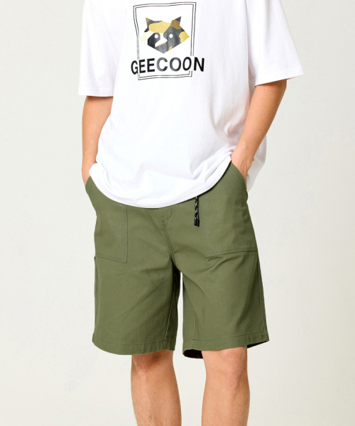 GEECOON(ジークーン)の「オリジナルユーティリティワークショーツ GEE255-301 カーキ(その他パンツ・メンズ・その他・M/L/XL)」の6枚目の写真