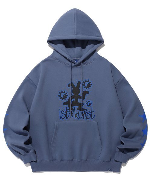WEIRD RABBIT HOODIE DEEP PURPLE (IK2DFMM426A)